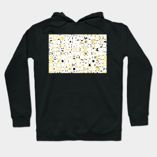 Coffee spots, simple illustration in delicate colors Hoodie